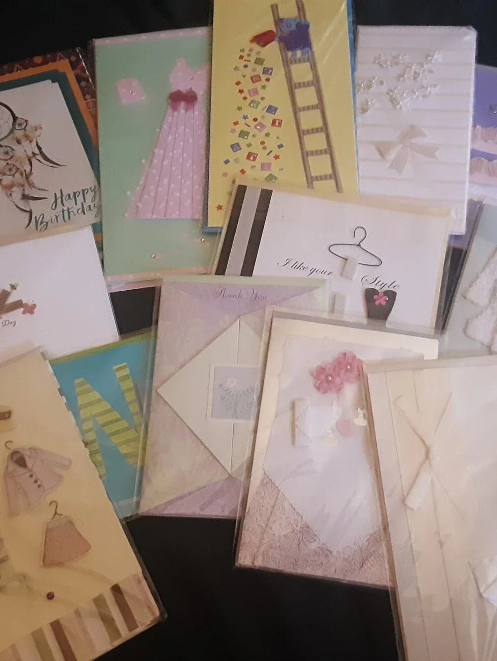 Birthday Greetings Cards Lot Of 14